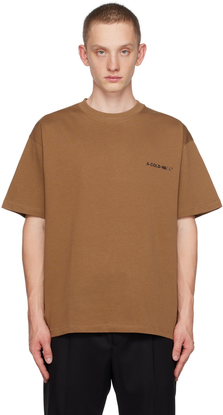 A-COLD-WALL* Brown Essentials T-Shirt A-Cold-Wall*