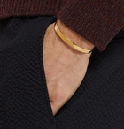 Miansai - Standard 18-Karat Gold-Plated Cuff - Men - Gold