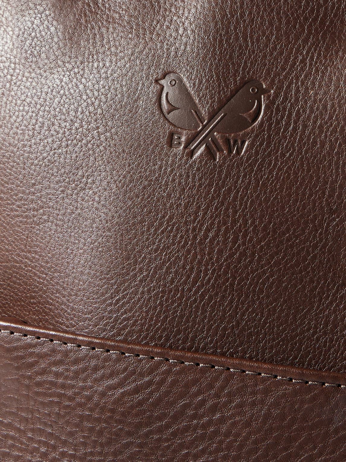 Bennett Winch - Logo-Debossed Full-Grain Leather Backpack