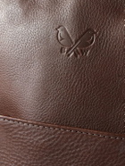 Bennett Winch - Logo-Debossed Full-Grain Leather Backpack