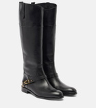 Golden Goose Charlie leather knee-high boots