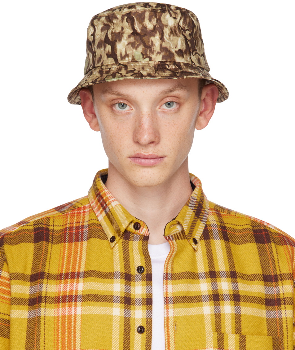 South2 West8 Brown Horn Camouflage Bucket Hat South2 West8