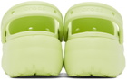 Crocs Green Classic Platform Clogs