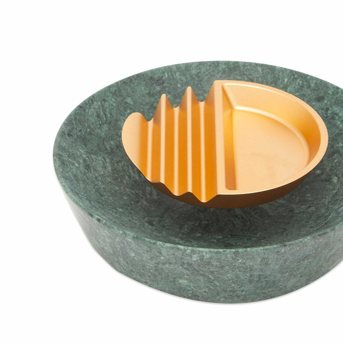 Houseplant by Seth Rogen Ridge Ashtray in Green Houseplant