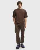 Sergio Tacchini Simba Co Tee Brown Mens Shortsleefe