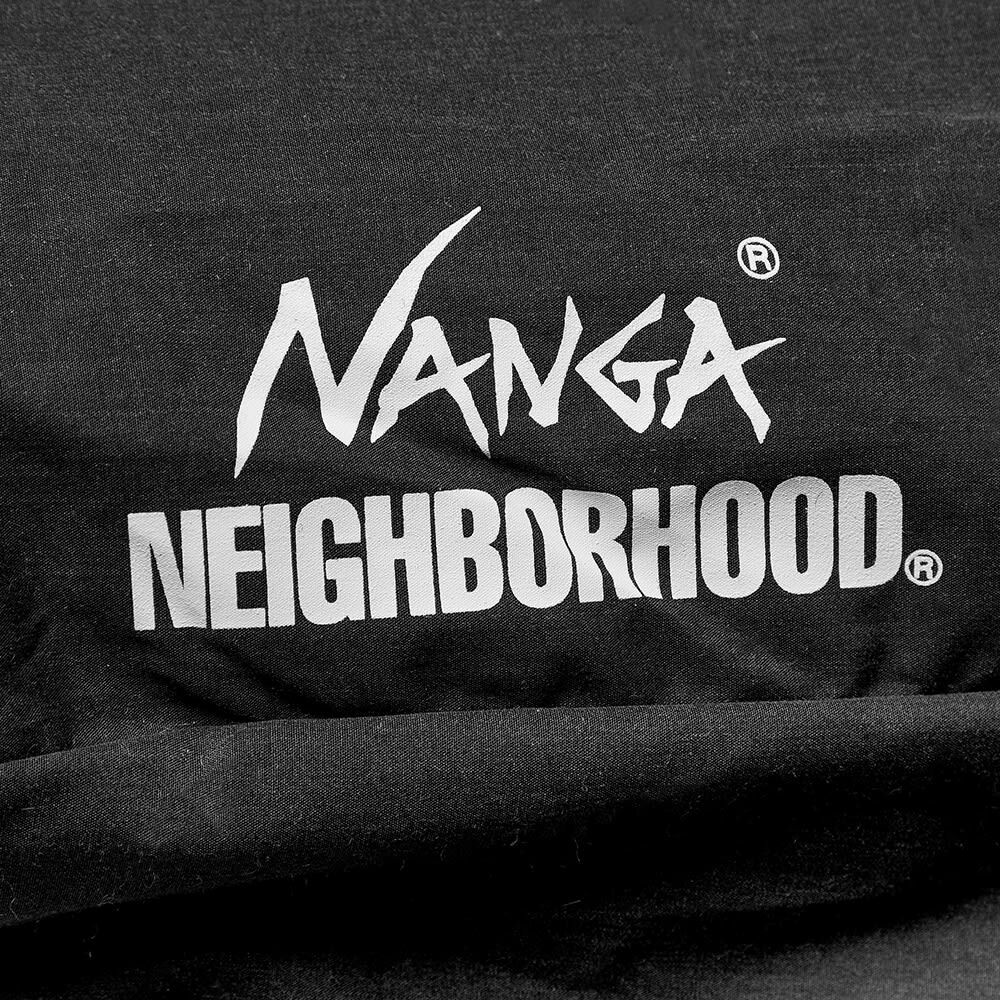 Neighborhood x Nanga Takibi Skeleton Sleeping Bag in Black