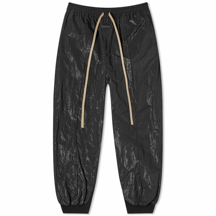 Photo: Fear of God Men's 8th Pintuck Wrinkle Track Pant in Black