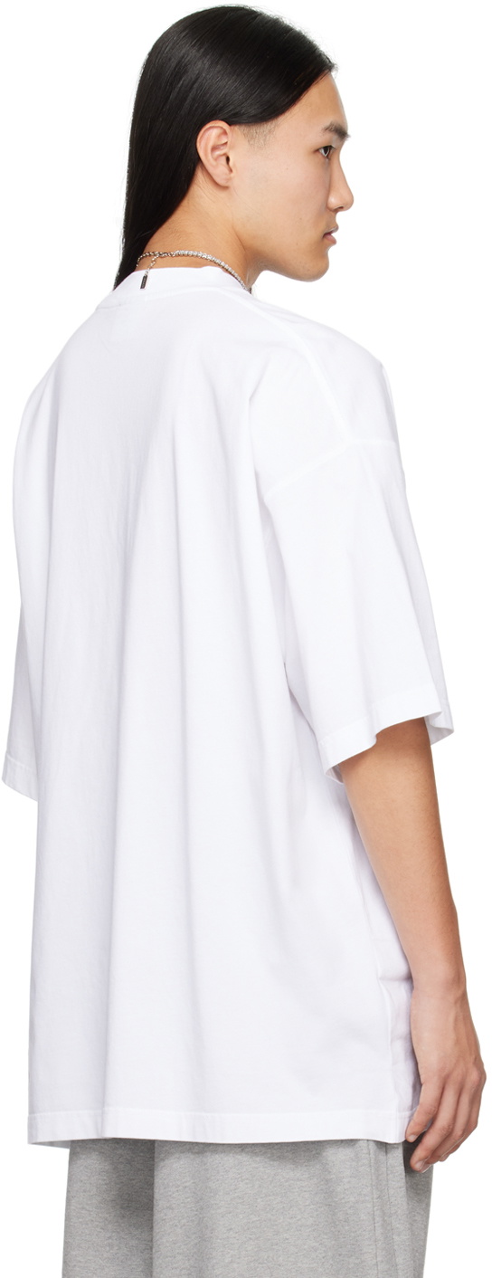 Tシャツ・カットソー VETEMENTS 'Amor' t-shirt White VETEMENTS White 'Amor' T-Shirt Vetements