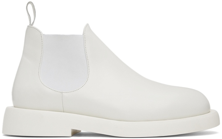 Photo: Marsèll White Gomme Beatles Chelsea Boots