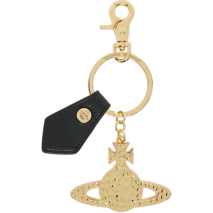 Photo: Vivienne Westwood Gold Hammered Orb Keychain