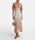 Missoni Lamé midi dress