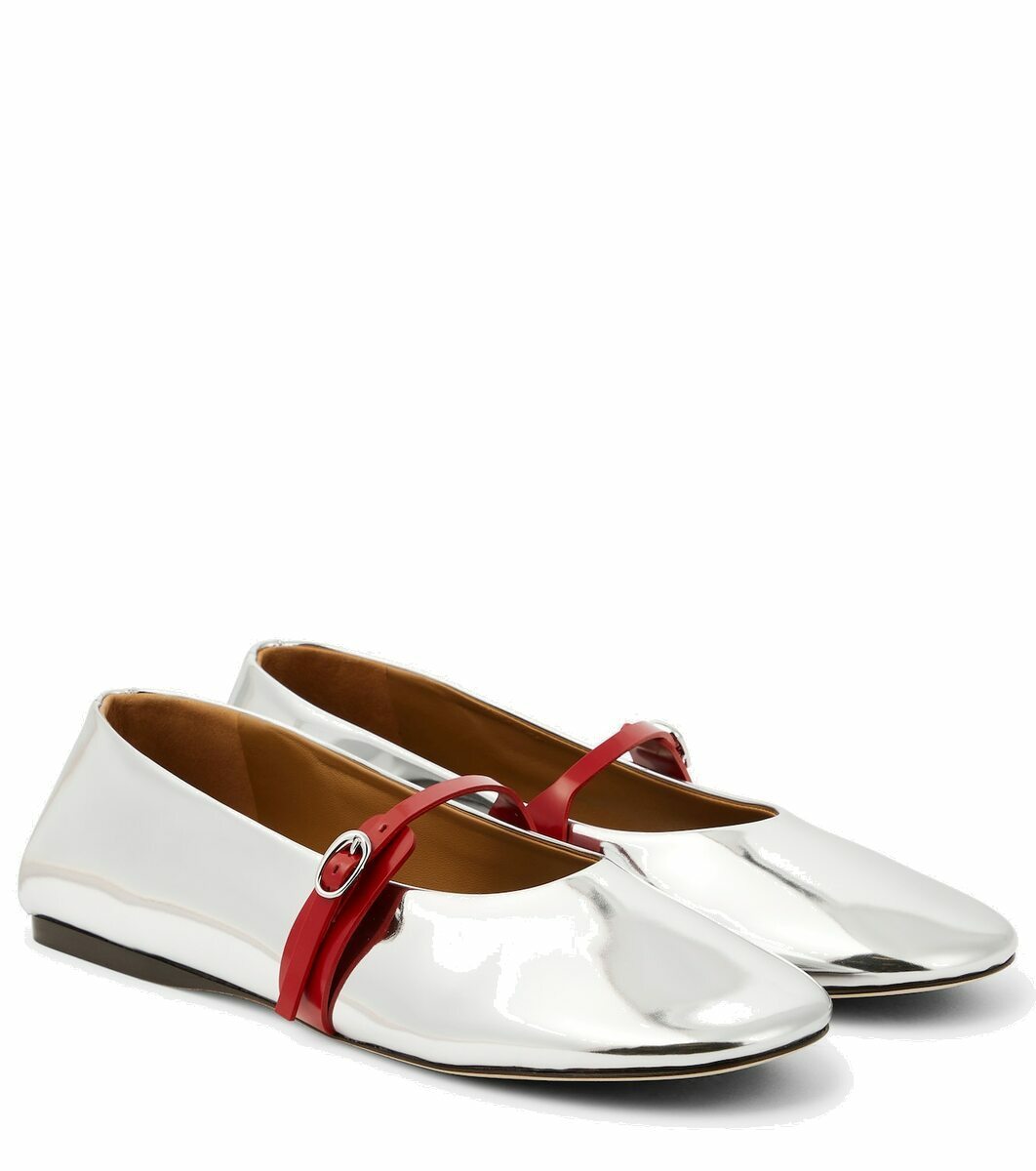 【関税込み】JACQUEMUS LES BALLERINES BALLET' FLAT SHOES Jacquemus Les Ballerines Ballet Shoes | Blue | FARFETCH