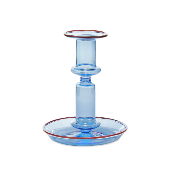 Photo: HAY Flare Candle Holder Medium in Blue