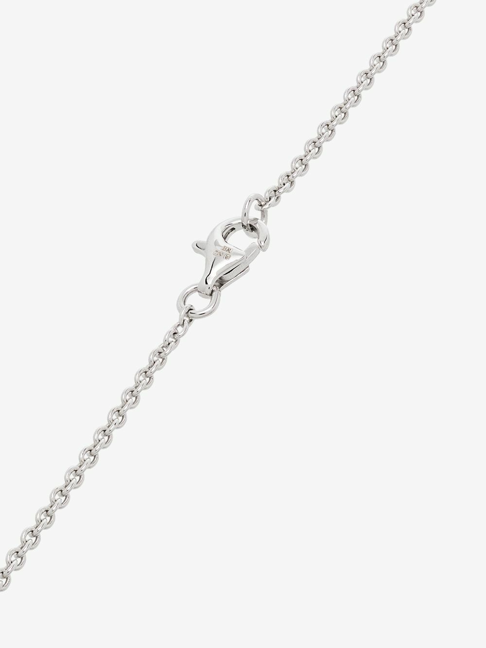 SHAY 18K White Gold Love Diamond Necklace