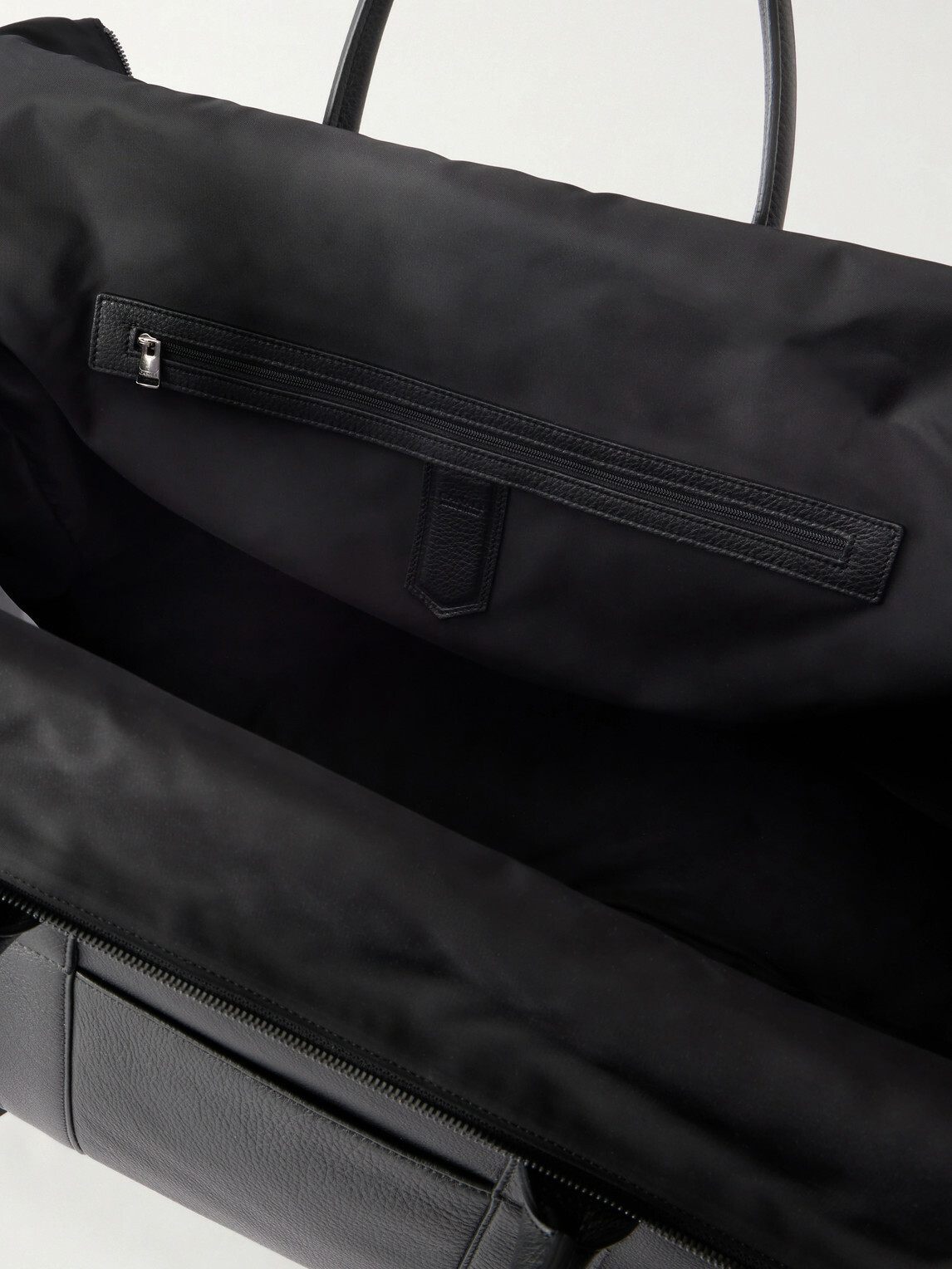 Canali - Full-Grain Leather Tote Bag