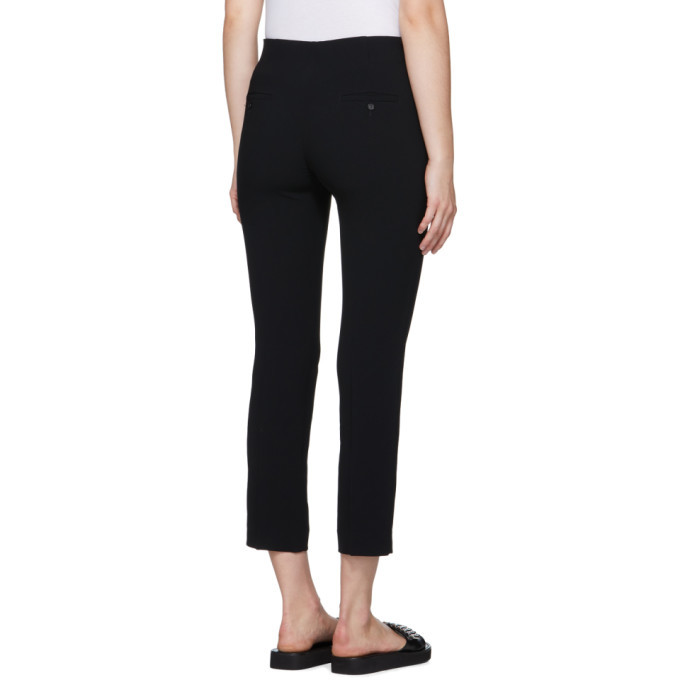 Neil Barrett Black Crepe Trousers