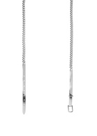 Toteme Rhodium-plated Chain Belt Silver