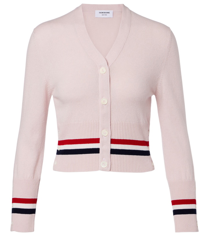 Photo: Thom Browne Cropped cashmere cardigan