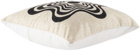 Dusen Dusen Black & Off-White Flower Pillow