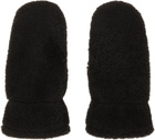 Yves Salomon Brown Shearling Mittens