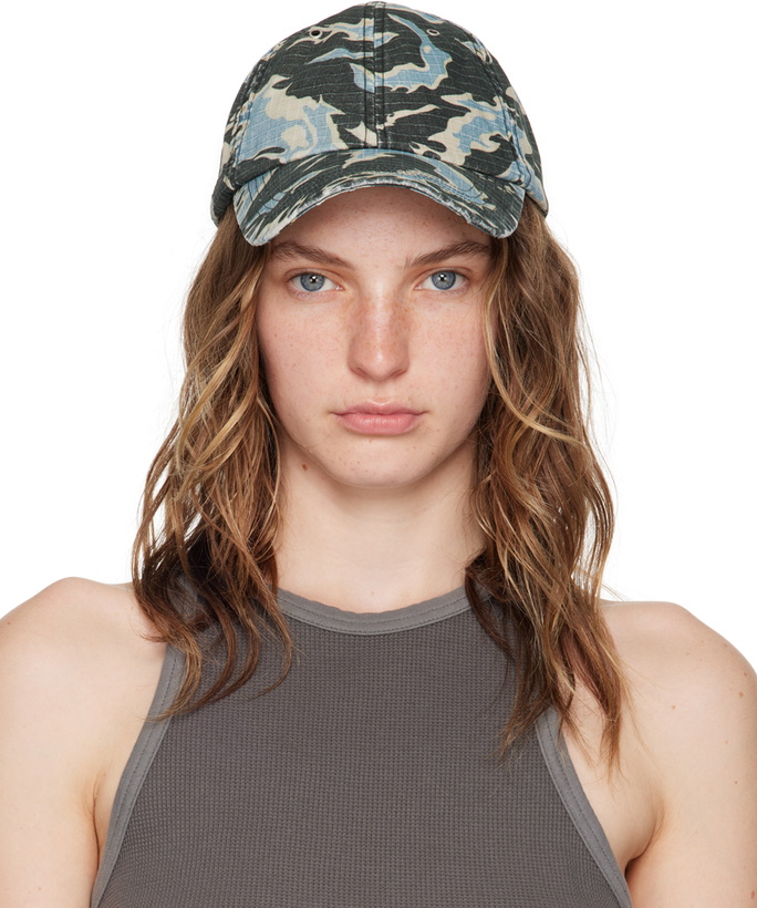 Photo: Acne Studios Multicolor Printed Cap