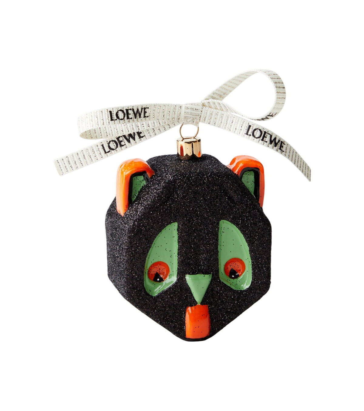 Loewe x Louis Wain glitter glass ornament Loewe