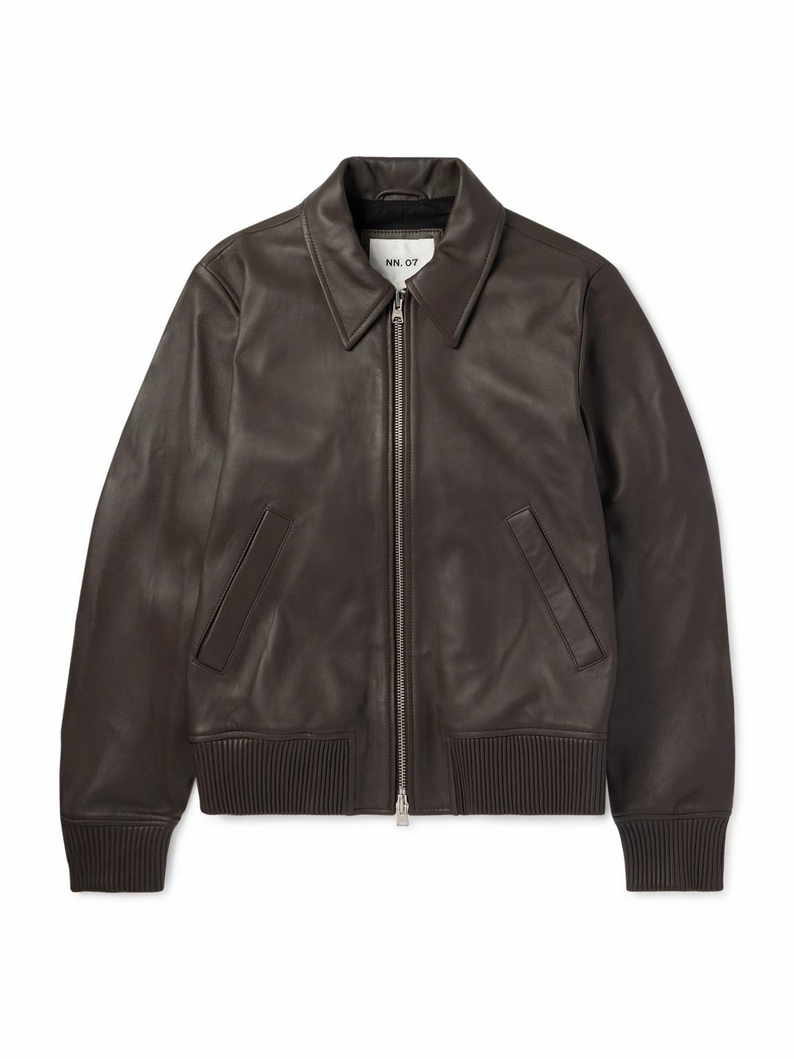 NN07 - Florian 8254 LeatherJacket - Brown