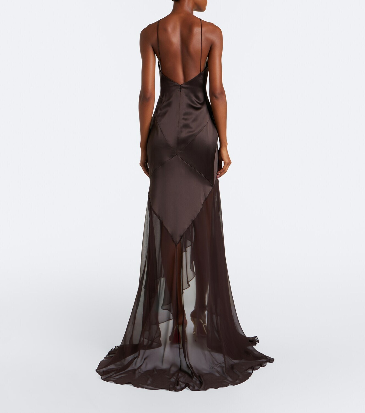 Alex Perry Halterneck silk gown