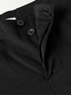 John Elliott - Tactical Slim-Fit Cotton-Blend Twill Cargo Trousers - Black
