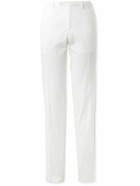 Boglioli - Straight-Leg Cotton-Blend Twill Trousers - White