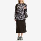Umbro Taped Digi Long Sleeve Jersey in Black Camo