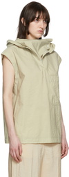 LEMAIRE Khaki Cotton Blouse