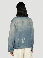 Acne Studios - Distressed Denim Jacket in Blue