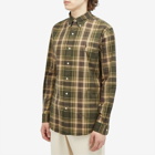 Polo Ralph Lauren Men's Check Shirt in Olive Multi