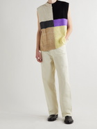 Jil Sander - Colour-Block Intarsia-Knit Sweater Vest - Multi