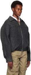 System Gray Zip Jacket