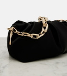 Christian Louboutin Eva Small satin shoulder bag