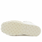 Marine Serre Women's Suede Leather Ms Rise Tyko Mule in White