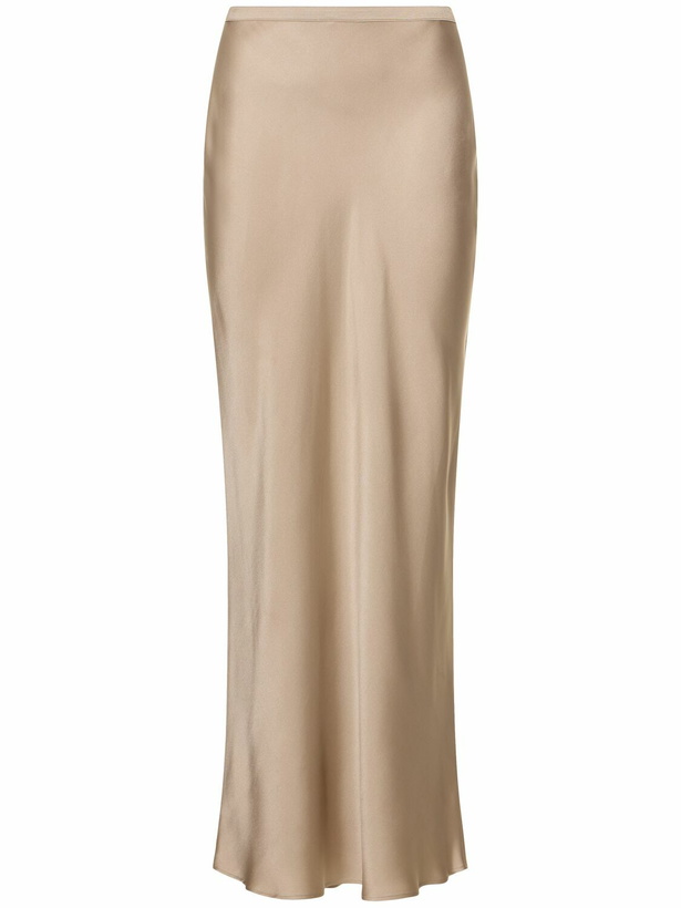 Photo: ANINE BING Bar Silk Maxi Skirt