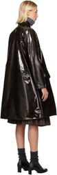 Chopova Lowena Black Squelchy Coat