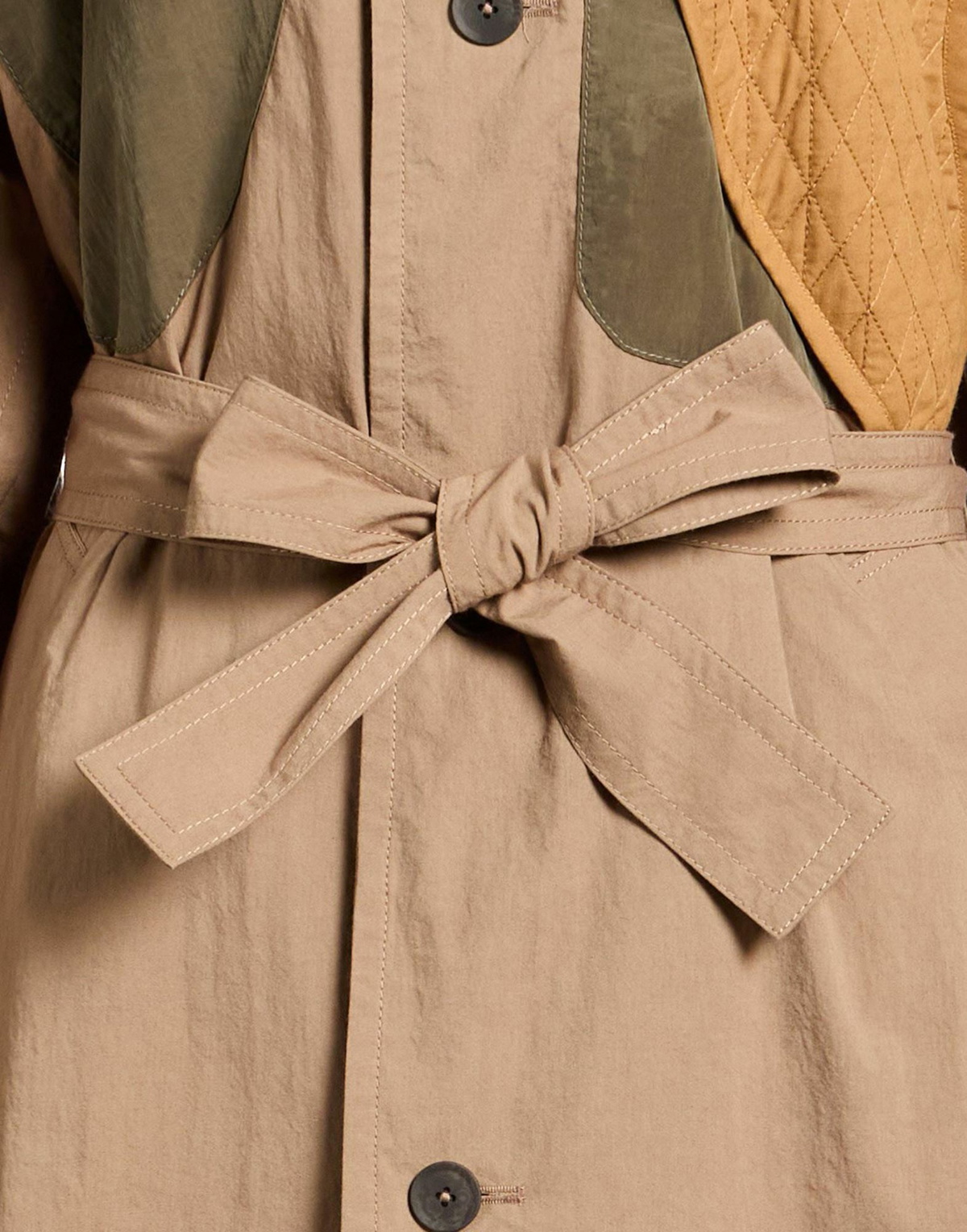 Craig Green Womens Overcoat & Trench Coat Khaki