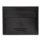 Marcelo Burlon County of Milan Black Embossed Cross Card Holder