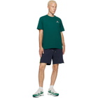 Casablanca White & Green Stade Sneakers