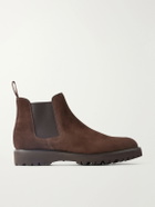 John Lobb - Lawry New Standard Suede Chelsea Boots - Brown