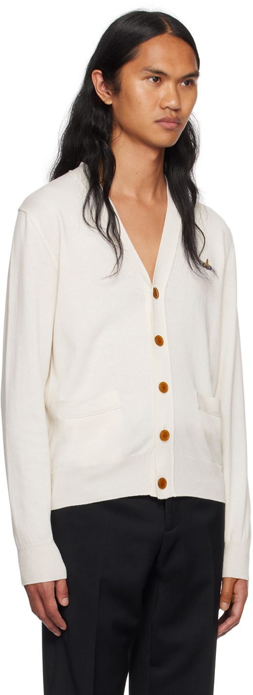 Vivienne Westwood Off-White Man Cardigan Vivienne Westwood