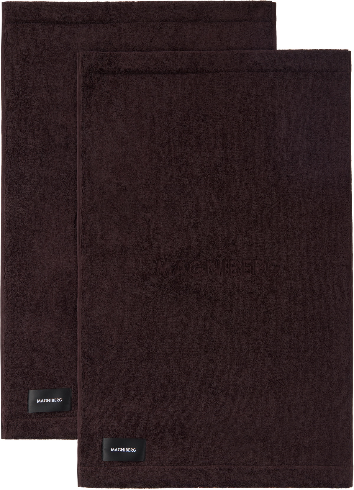 MAGNIBERG Burgundy Gelato Hand Towel Set