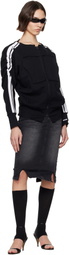 Prototypes Black Tiny Toggle Zip Up Sweatshirt