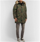 Polo Ralph Lauren - Camouflage-Print Shell Hooded Down Parka - Green