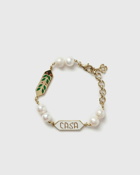 Casablanca Laurel Pearl Bracelet Gold - Mens - Jewellery