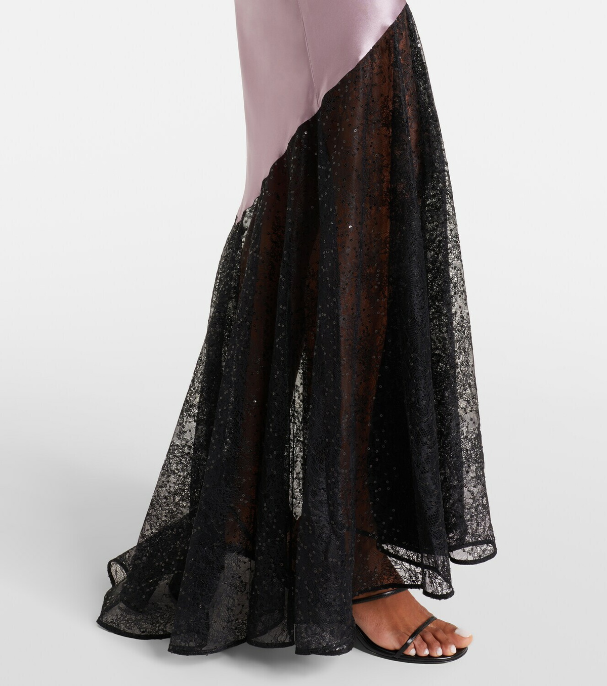 Nina Ricci Silk-blend gown